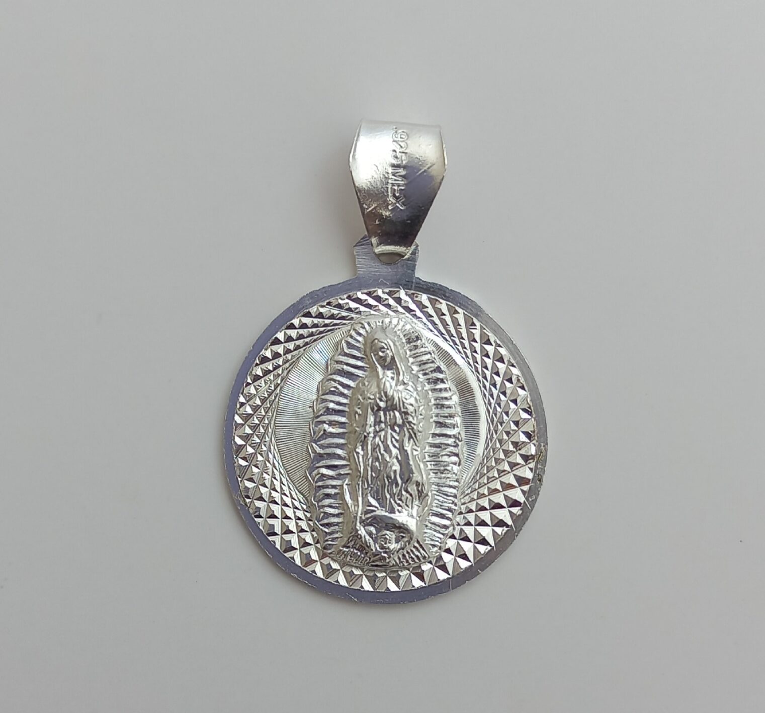 YionZian 60 dijes ovalados de metal Cruz del Perdon Católica Medalla Milagrosa de la Virgen María para bricolaje pulseras mexicanas fabricación de joyas